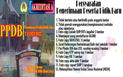 Persyaratan PPDB 2021/2022